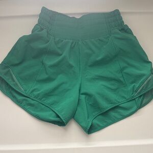 lululemon athletica Teal Athletic High-Rise Shorts